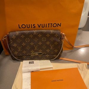 Authentic Louis Vuitton favorite mm monogram